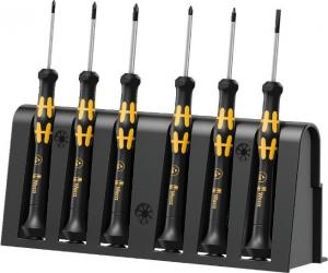 Wera zestaw 6 wkrętaków precyzyjnych + stojak 1550/6 ESD (05030180001) 1