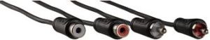 Kabel Hama RCA (Cinch) x2 - RCA (Cinch) x2 3m czarny (001222770000) 2