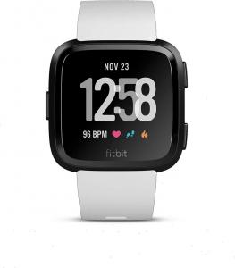 Smartwatch Fitbit Versa Special Edition Czarno-biały  (FB505GMWT-EU) 1
