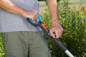 GARDENA loppers SlimCut - Promotion (gray / turquoise, 117cm) (12010-30) - 9WHHHU31 1