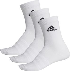 Adidas Skarpety Light Crew 3PP DZ9393 DZ9393 biały 43-45 1
