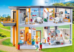 Playmobil Duży szpital z wyposażeniem (70190) 2