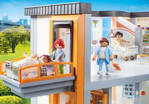 Playmobil Duży szpital z wyposażeniem (70190) 5