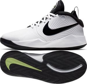 Nike Buty Nike team Hustle D 9 (GS) AQ4224 100 AQ4224 100 biały 35 1/2 1