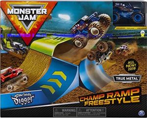 Spin Master Spin Master Original Monster Jam Freestyle Champ Ramp Playset, train (with exclusive Son-uva Digger Monster Truck) 1