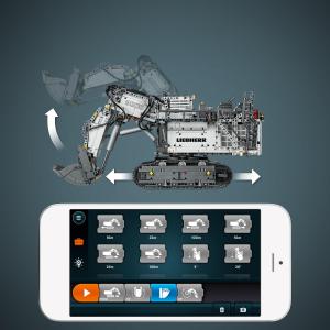 LEGO Technic Koparka Liebherr R 9800 (42100) 8