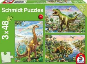 Schmidt Spiele Puzzle Adventure with d. Dinosaurs 1