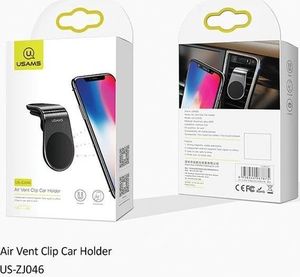 Usams Uchwyt magnetyczny do samochodu Air Vent Clip ZJ46ZJ01 10