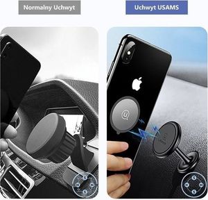 Usams Uchwyt magnetyczny do samochodu ZJ49ZJ02 7