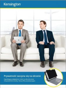 Filtr Kensington Filtr prywatyzujący, 2-stronny, zdejmowany, do monitora 20 cali, 16:9-626480 2