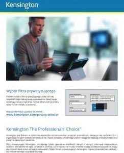 Filtr Kensington Filtr prywatyzujący, 2-stronny, zdejmowany, do monitora 20 cali, 16:9-626480 4