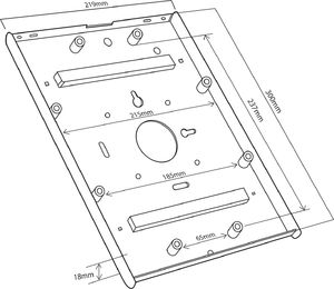 Stojak Maclean Stojak Uchwyt Reklamowy Do Tabletu MC-678B-MC-678B 7