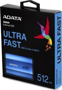 Dysk zewnętrzny SSD ADATA SE800 512GB Niebieski (ASE800-512GU32G2-CBL) 7