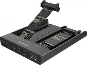 Stacja dokująca Icy Box M.2 SATA - USB 3.2 Gen 1 (IB-2812CL-U3) 6
