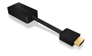 Adapter AV Icy Box HDMI - D-Sub (VGA) czarny (IB-AC502) 3