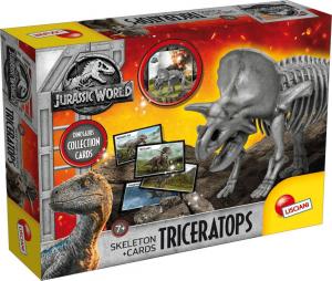 Figurka Lisciani Jurassic World dinozaur szkielet +karty 1