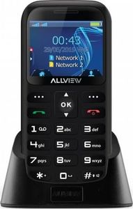 Telefon komórkowy AllView D2 Senior Dual SIM Czarny 1