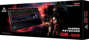 Klawiatura Kruger&Matz Warrior GK-100 Kailh Brown (KM0755) 8