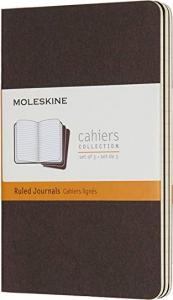 Moleskine Zestaw 3 zeszytów Cahier Journals 9x14 linia 1
