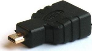 Adapter AV Savio HDMI Micro - HDMI czarny (CL-17M) 1