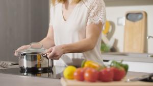 Tefal Garnek Duetto+ 22 cm srebrny 13