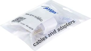 Akyga Akyga Travel adapter podróżny AK-AD-59 US / AU / EU do UK biały 3