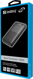 Powerbank Sandberg Saver 320-34 10000mAh Czarny 2