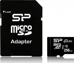 Karta Silicon Power Elite MicroSDXC 256 GB Class 10 UHS-I/U1  (SP256GBSTXBU1V10SP) 1