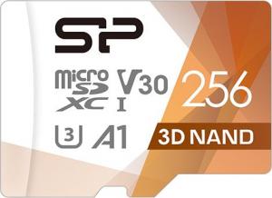 Karta Silicon Power Superior Pro MicroSDXC 256 GB Class 10 UHS-I/U3 A1 V30 (SP256GBSTXDU3V20AB) 1