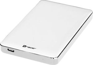 Kieszeń Tracer USB-C 3.2 Gen 2 - SATA 725 Glossy White (TRAOBD46400) 1