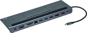 Stacja/replikator I-TEC Triple Dock USB-C (C31FLATPLUS112W) 1