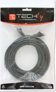 Techly TechlyPro Kabel sieciowy patch cord RJ45 Cat5e UTP CCA 2m czarny 4