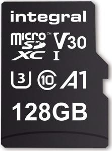 Karta Integral Premium MicroSDXC 128 GB Class 10 UHS-I/U3 A1 V30 (INMSDX128G-100/90V30) 2