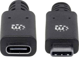 Kabel USB Manhattan USB-C - USB-C 0.5 m Czarny (355230) 2