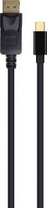 Kabel Gembird DisplayPort Mini - DisplayPort 1.8m czarny (CCP-mDP2-6) 1