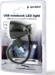 Lampka USB Gembird 1 dioda LED czarny (NL-02) 5