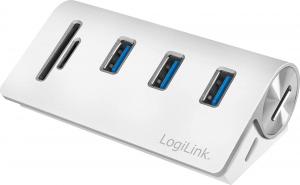 HUB USB LogiLink 1x SD  + 3x USB-A 3.0 (CR0045) 2