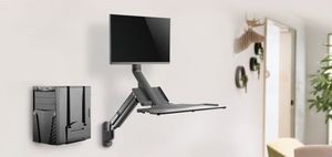 Maclean Uchwyt ścienny na monitor 17" - 32" i klawiaturę (MC-838) 3