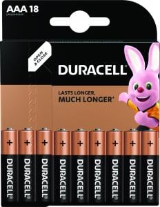 Duracell Bateria Basic AAA / R03 18 szt. 1
