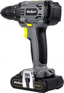 Wiertarko-wkrętarka Rebel Tools RB-1000 18 V 1 x akumulator 1.3 Ah 2