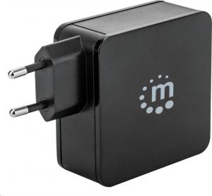 Ładowarka Manhattan 1x USB-A 1x USB-C 3 A (180214) 2