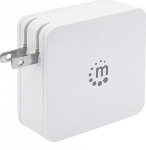 Ładowarka Manhattan 1x USB-A 1x USB-C 3 A (180221) 2