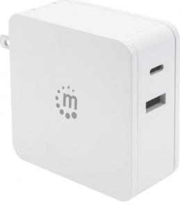 Ładowarka Manhattan 1x USB-A 1x USB-C 3 A (180221) 3