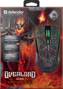 Mysz Defender Overlord GM-890  (52890) 11