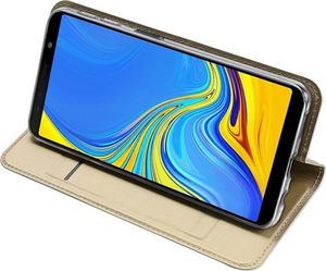 Dux Ducis Etui portfel Dux Ducis Skin Leather HUAWEI MATE 30 PRO złote uniwersalny 4