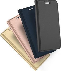 Dux Ducis Etui portfel Dux Ducis Skin Leather XIAOMI REDMI NOTE 8 PRO czarne uniwersalny 4