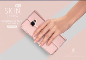 Dux Ducis Etui portfel Dux Ducis Skin Leather XIAOMI REDMI NOTE 8 PRO jasny róz uniwersalny 5
