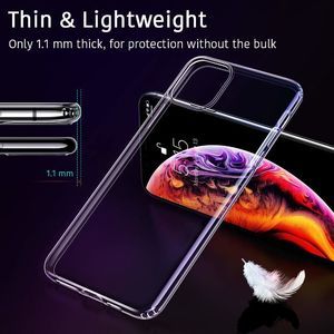Etui cienkie Slim case IPHONE 11 PRO transparentne uniwersalny 2
