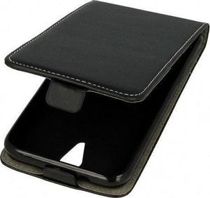 Etui Kabura pionowa Rubber NOKIA 2.2 czarne uniwersalny 2