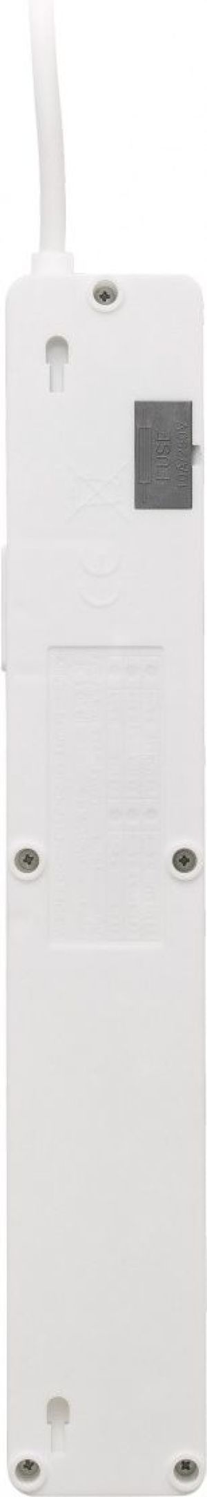 Listwa zasilająca Lestar ZX 510 przeciwprzepięciowa 5 gniazd 3 m biała 3